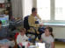 Ilona op visite